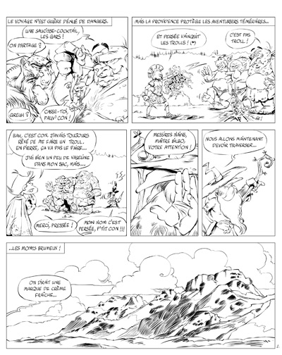 Le Hobbit page 2, par Bruzefh