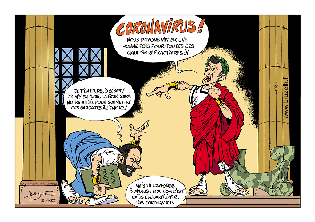 Coronavirus, Macron et les gaulois réfractaires