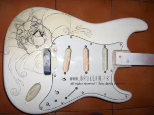 Strat Chico Dengo - détail 2